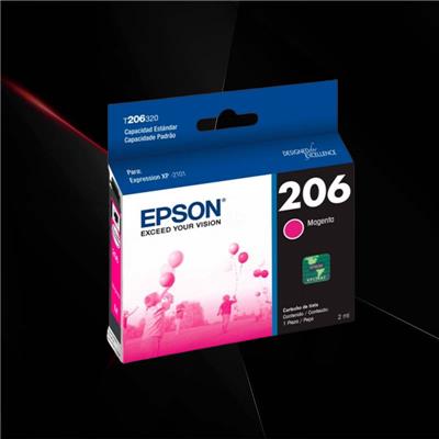 Cartucho Epson 206 Magenta