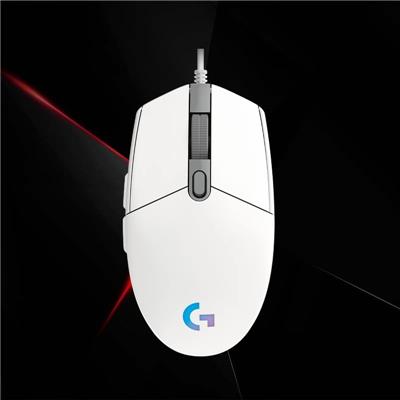 Mouse Logitech G203 White Lightsync