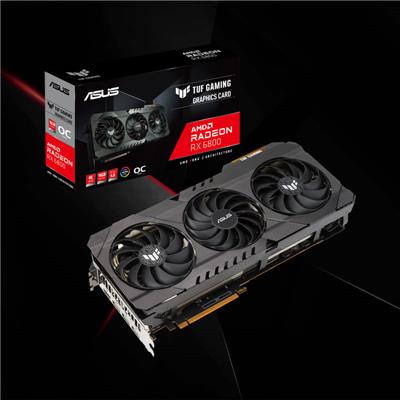 Placa de Video Amd Rx 6800 Asus Tuf 16 GB OEM