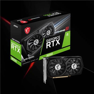 Placa de Video Nvidia Msi Rtx 3050 Gaming X 6GB