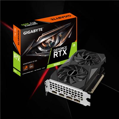 Placa de video Nvidia Gigabyte RTX 3050 Windforce OC 6GB