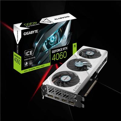 Placa de Video Nvidia Gigabyte RTX 4060 8GB Eagle 