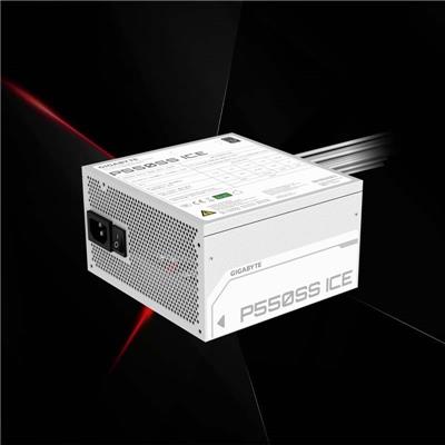 Fuente Gigabyte 550W 80 Plus Silver ice White DNV