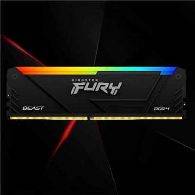 Memoria Kingston DDR4 8GB 3200 Mhz Fury Beast RGB