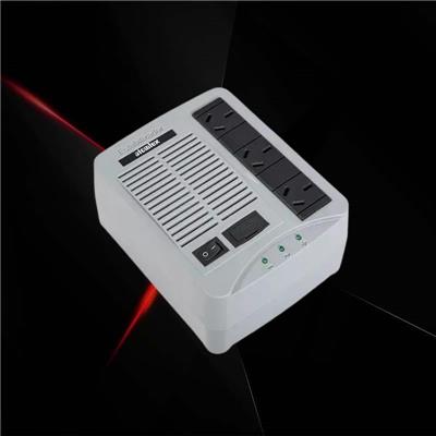 Estabilizador Atomlux 1000W 3 Salidas + Prot/Internet