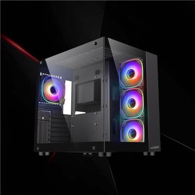 Gabinete Sentey A30 GS-8100 X4 FAN ARGB TG