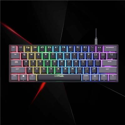 Teclado Mecanico Trust 60% GXT867 Acira